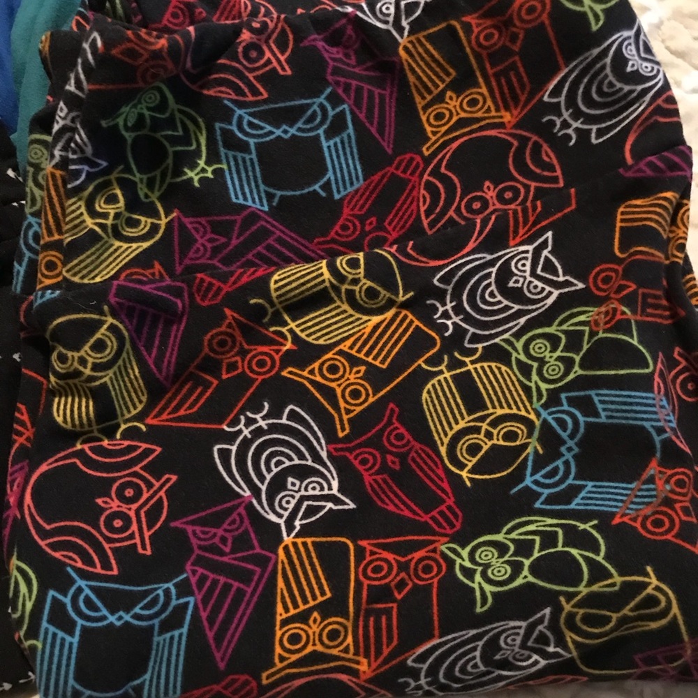 TC OWLS LEGGINGS LULAROE